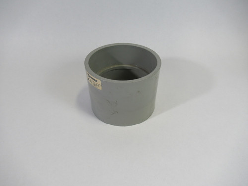 Canron Rigid PVC Conduit Fitting 6"OD 4-1/2"ID 4-7/8"L USED