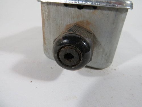 Leviton 1451-W Light Switch W/ BC1110 Utility Box 100VAC 15A USED