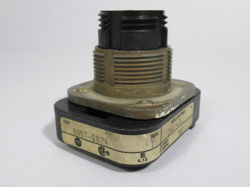 Allen-Bradley 800T-QB24 Ser T Illum Push Button 24V Actuator Only No Cap USED