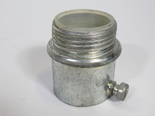 ETP I-C33 Steel EMT Set Screw Connector 1" T 1.32" OD 1.68" L Lot of 2 USED