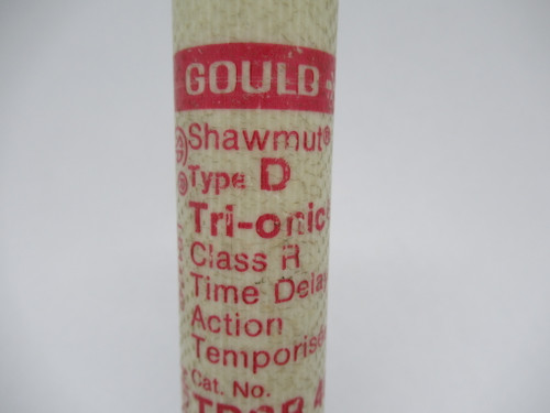 Gould Shawmut TRSR40 Type D Class R Time Delay 40A 600V Fuse USED