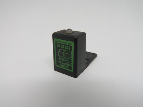 Murrelektronik 3124246 Surge Suppressor 110VAC/DC 100VA/W USED