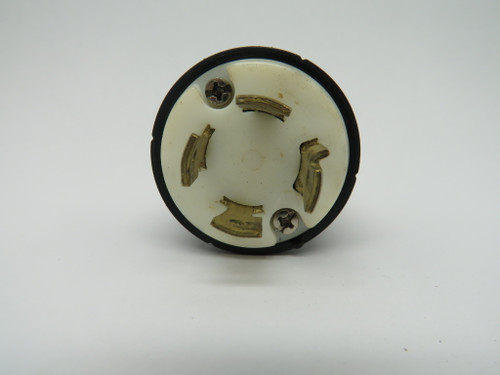 Pass & Seymour L1730P Turnlok Plug 30A 600V 4W 3P No Rubber Cover USED