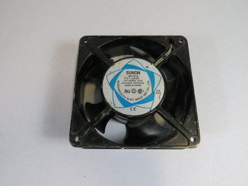 Sunon 1123HBT SP101A Fan 115V 50/60HZ 0.21A 120x120x38mm USED