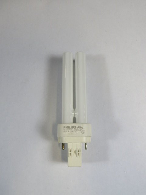 Philips PL-C-13W/841/2P/ALTO Compact Fluorescent Lamp 13W 2Pin 4100K BOX DMG NEW