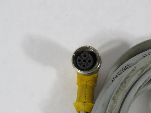 Turck WK 4.4T-5/S101/CS12047 Right-Angle M12 Female to Cut End 3 Cond 79" USED