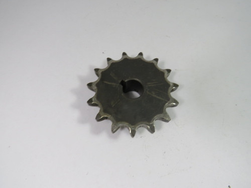 Martin 60BS15HT-7/8 Sprocket 7/8" Bore 15 Teeth 60 Chain 3/4" Pitch USED