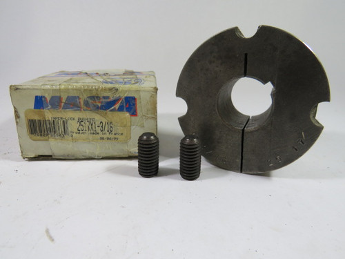 Maska 2517-1-3/16 Taper Lock Bushing 3-3/8" OD 1-3/16" Bore 1-3/4" LTB ! NEW !