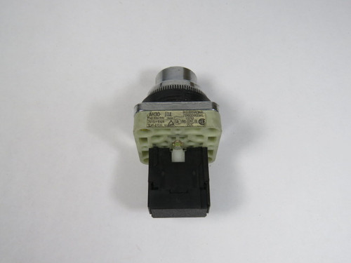 Fuji Electric AH30-J0A Selector Switch 6A 250V 1NO 2-Position No Key USED