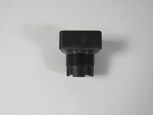 General Electric P9SPNNG Black Push Button "IN" No Mounting Latch USED