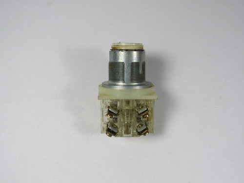 Square D 9001-KS11H1 Selector Switch 1NO/1NC 2-Position No Knob USED