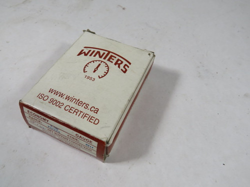 Winters E214 Economy Series Pressure Gauge 0-100PSI 2.5" X1/4" NPT ! NEW !