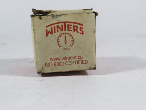 Winters E1409 Economy Pressure Gauge 0-160psi 0-1000kPa 1/4” NPT ! NEW !
