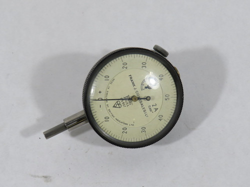 John Bull 2A Imperial Dial Indicator Gauge 0.001” USED