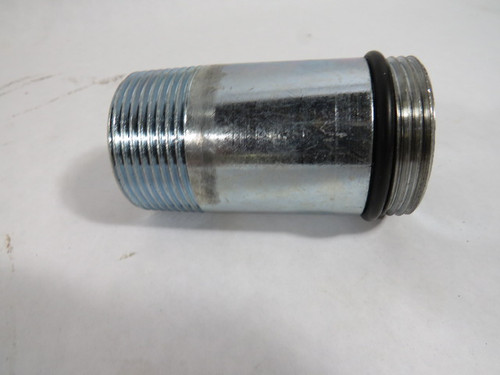 Stauff TBA-120 Metal Filler Breather 1.5"-16 UNFM x 1.25"NPT M Adapter USED