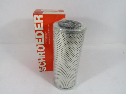Schroeder J3 Hydraulic Filter Element 3 Micron 23cm L 9cm  OD 4cm  ID ! NEW !