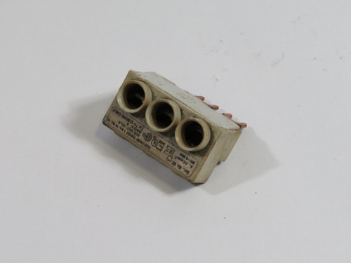 Klockner-Moeller BK-25/3-PKZM1 Connector Feeder Terminal 600VAC 65A USED