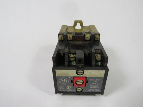 Allen-Bradley 700-P200A1 Series A AC Relay 115/120V-60HZ 110V 50HZ USED