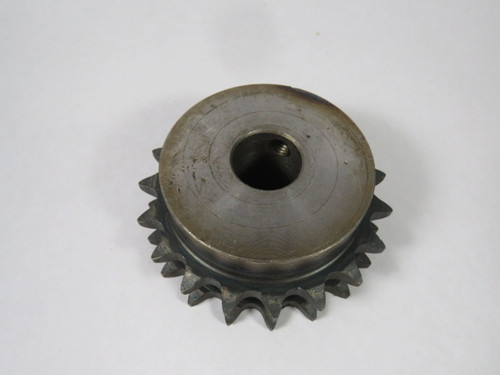 Generic D50B19 Double Sprocket 4.3" OD 0.9" ID 19 Teeth USED