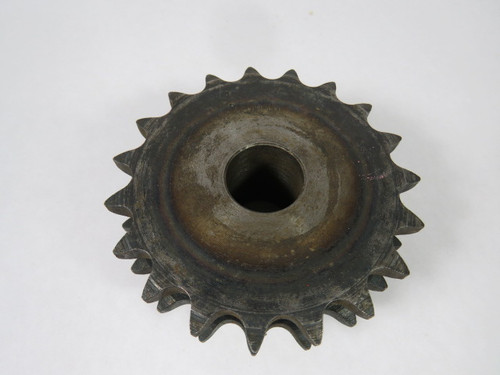 Generic D50B19 Double Sprocket 4.3" OD 0.9" ID 19 Teeth USED