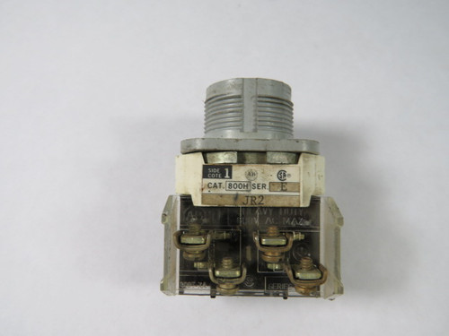 Allen-Bradley 800H-JR2A Series E Selector Switch 1NO/1NC 3-Position USED
