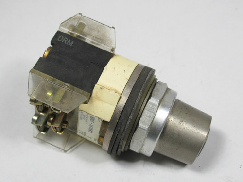 Allen-Bradley 800T-J41KR7B Series T Cylinder Lock Switch 2NO 2NC No Key USED