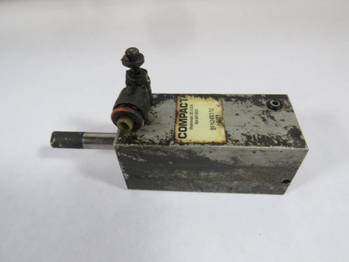 Compact SFH34X112 Pneumatic Cylinder 3/4" Bore 1-1/2" Stroke USED