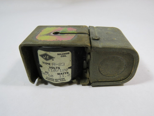 JE R-23 Solenoid Coil 110-120V 50-60HZ 11W USED