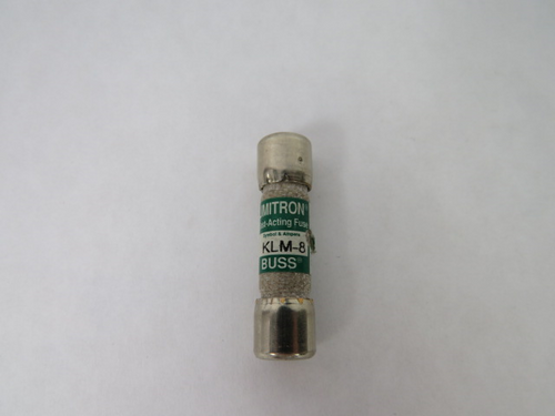 Limitron KLM-8 Fast Acting Fuse 8A 500VAC USED
