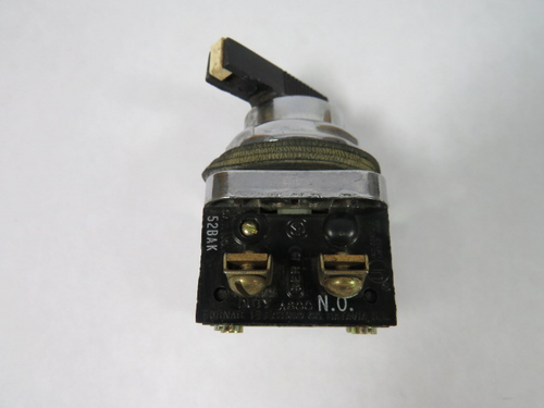 Furnas 52SB2AABA1 Series B Selector Switch 1NO/1NC 2-Position USED