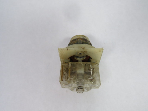 Square D 9001-KR3RH13 Red Push Button 1NO/1NC 600V USED