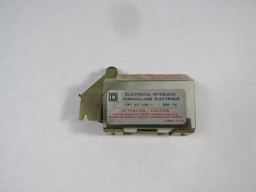 Square D EK-306-1 Series T4 Electrical Interlock USED