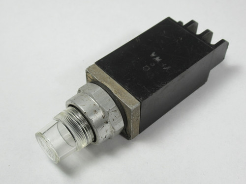 Allen-Bradley 800T-PS16C Series C 18mm Clear Pilot Light 110/120V 50/60Hz USED