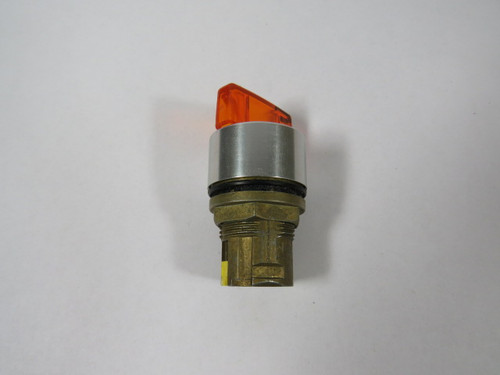 Allen-Bradley 800EM-LSM35 Amber Illuminated Selector Switch 3-Position USED