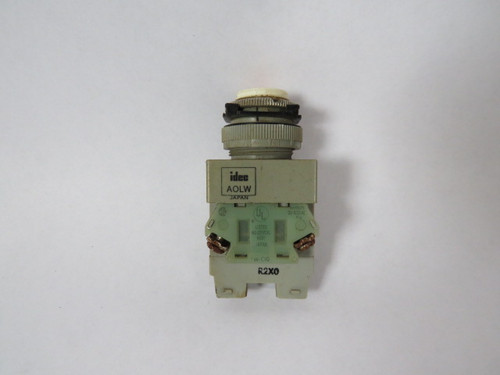 IDEC AOLW29920-D Push Button 2NO No Lens USED