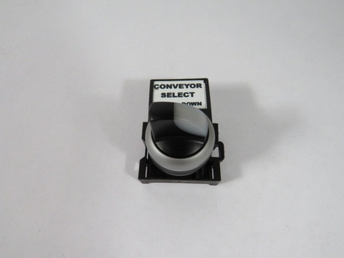 Cutler-Hammer M22-WLK3-W Selector Switch Operator 3-Position USED