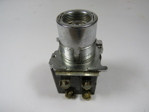 Cutler-Hammer 10250T181N Indicating Light 120V 6V Lamp 2NC No Lens USED