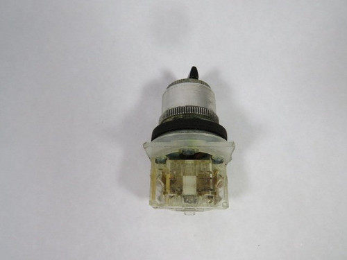 Square D 9001-KS42BH1 Selector Switch 1NO/1NC 3 Position USED