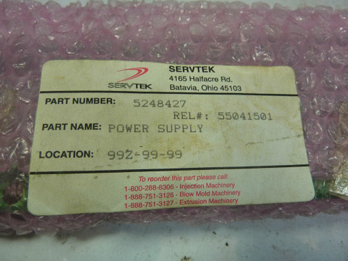 Servtek 5248427 Power Supply Module Board ! NEW !