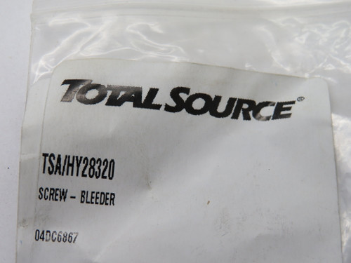 Hyster 28320 Bleeder Screw for Forklift Lot of 6 NWB