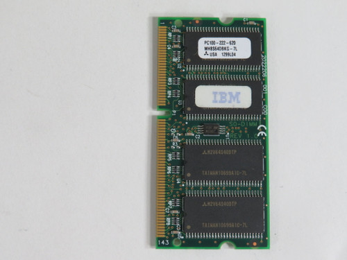IBM 20L0264 FRU Memory Card 64MB 144 Pin PC100-222-620 SODIMM USED