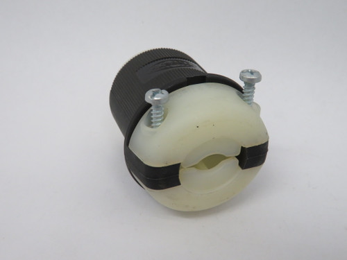 Hubbell HBL2321CN Twist-Lock Male Plug 20A 250V 3W 2P USED