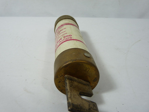Gould Shawmut TRSR-200 Dual Element Time Delay Fuse 200A 600V USED