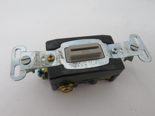 Pass & Seymour 15AC3-L Three Way AC Switch 15A 120-277VAC BOX DMG/SHELF WEAR NEW