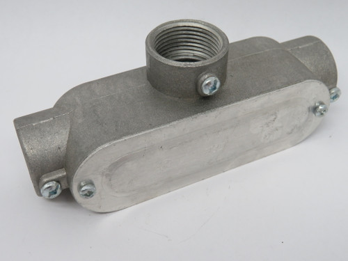 Thomas & Betts CITA-1 Type T Conduit Body w/Cover DENT 1" USED