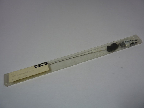 Omega GJMQSS-040G-6 Thermocouple Probe with Mini Connector Black ! NEW !