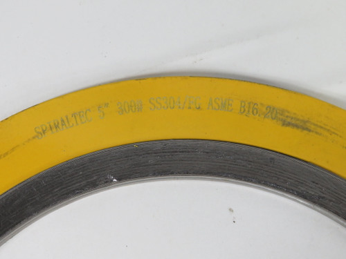 Spiraltec ASME B16.20-5" Spiral Wound Gasket SS304/FG 5" 300# SHELF WEAR NOP
