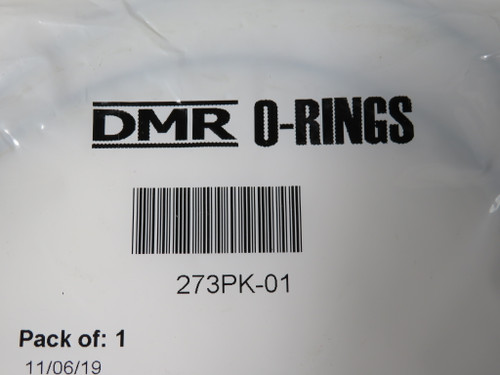 DMR 273PK-01 70 Durometer O-Ring 10" OD 9-3/4" ID 1/8" W NWB