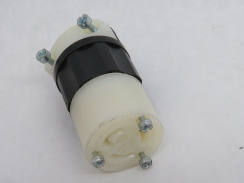 Leviton 4729-C Locking Connector L5-15R 15A 125V 3W 2P SHELF WEAR NOP