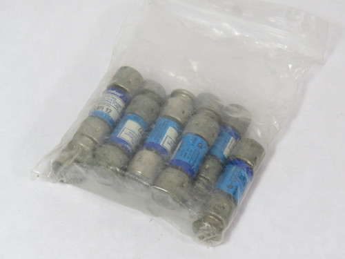 Littelfuse FLNR-12 Time Delay Dual Element Fuse 12A 250V Lot of 10 USED